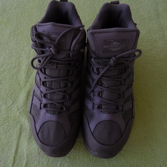 MERRELL tactical mens boots size 11.5 with 16 pictures to help you decide :) main image 9
